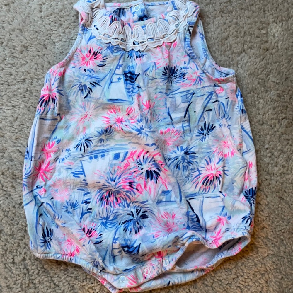 EUC 12-18 month Lilly Pulitzer bubble